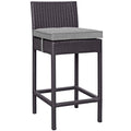 Convene Outdoor Patio Fabric Bar Stool by Modway