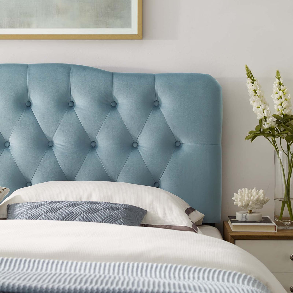 Annabel Diamond Tufted Performance Velvet King Headboard by Modway