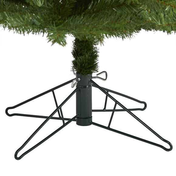 7' Springfield Artificial Christmas Tree w 400 Warm Clear Lights