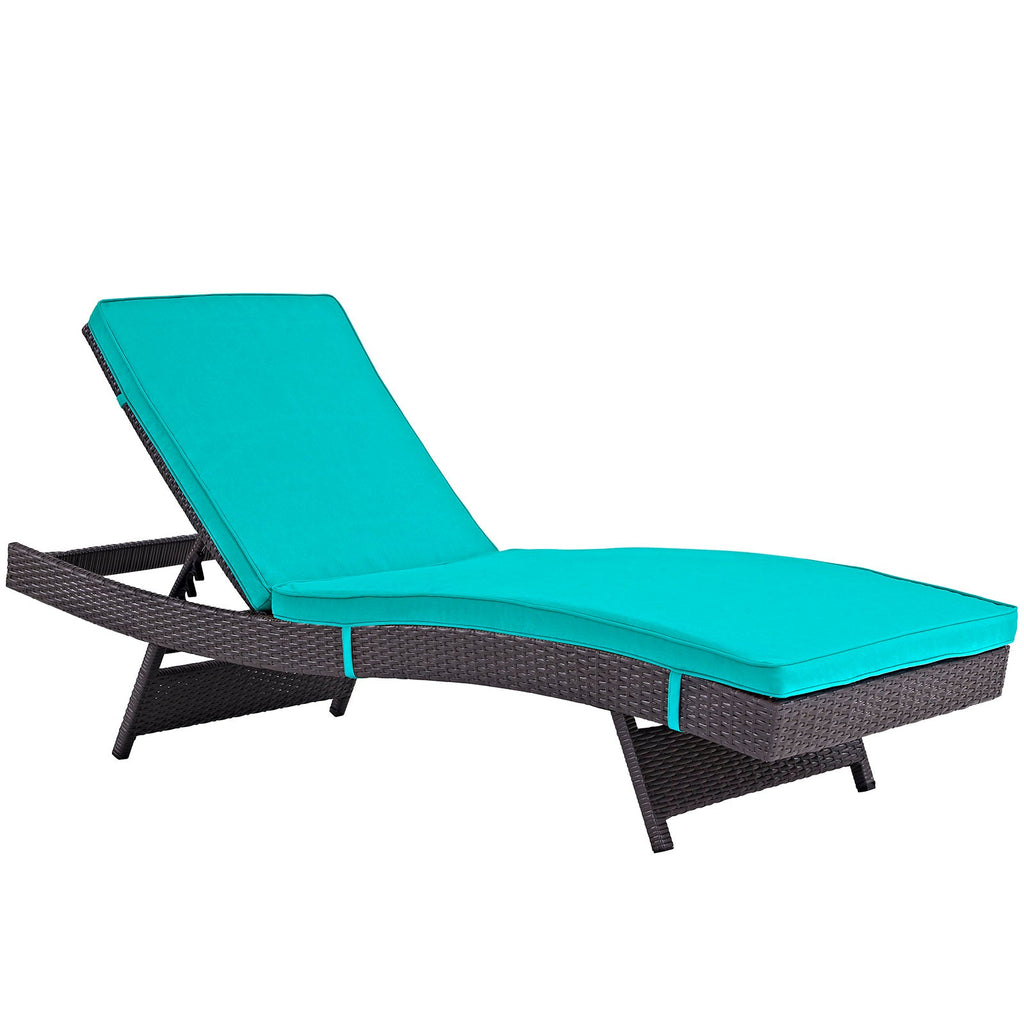 Convene Outdoor Patio Chaise Set of 4 by Modway
