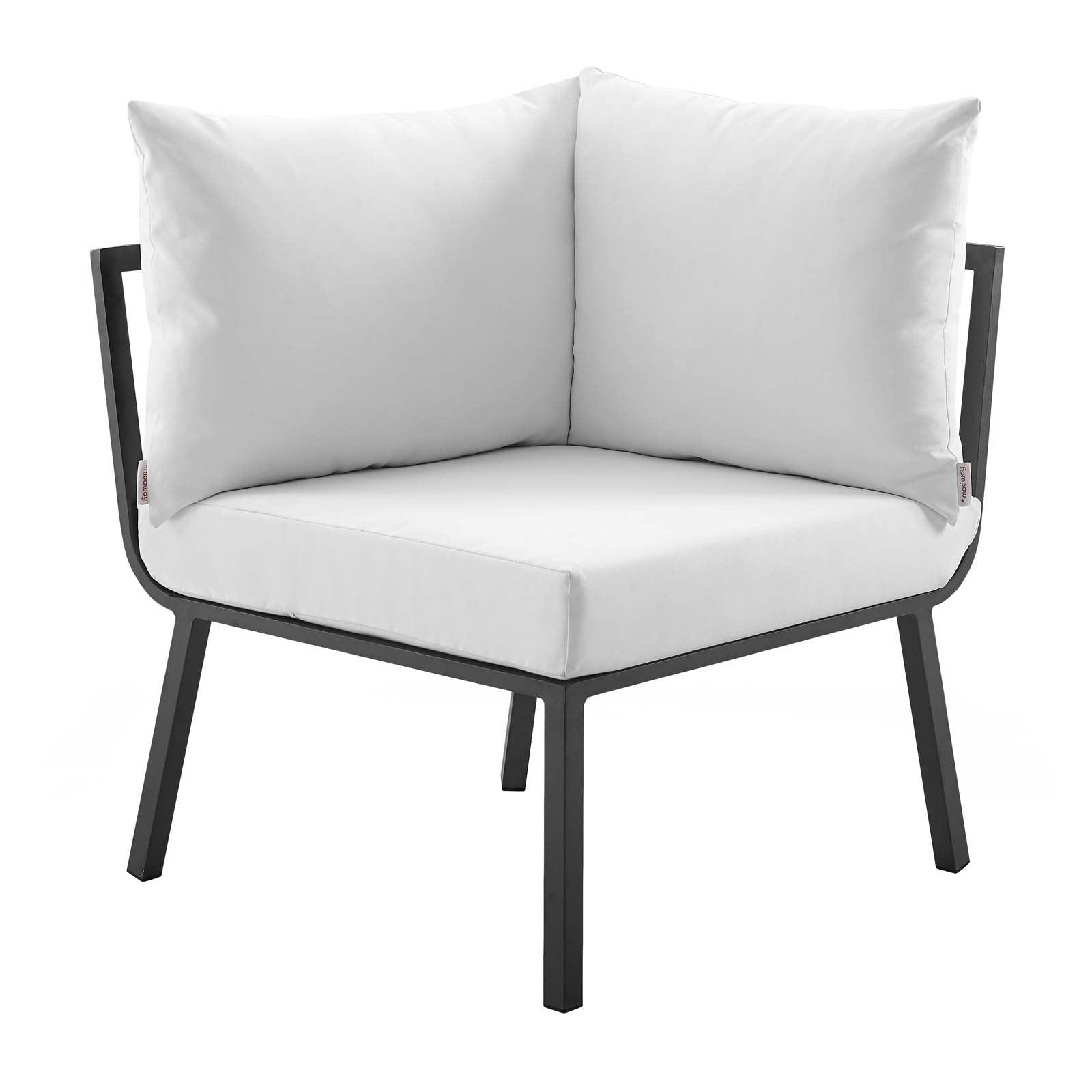 Riverside 4 Piece Outdoor Patio Aluminum Set by Modway