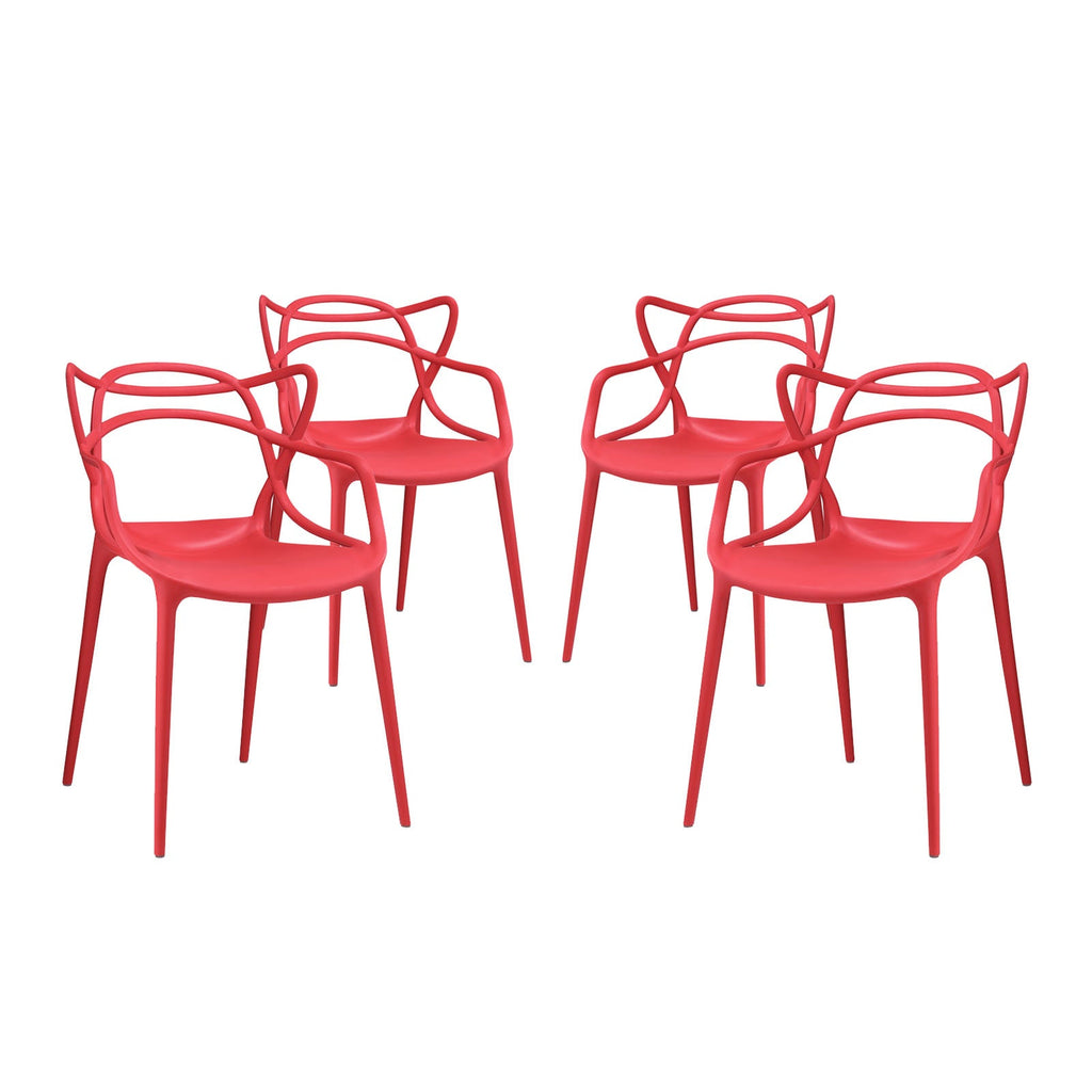 Entangled Dining Set Set of 4 by Modway