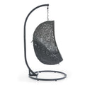 Hide Outdoor Patio Sunbrella¨ Swing Chair With Stand by Modway