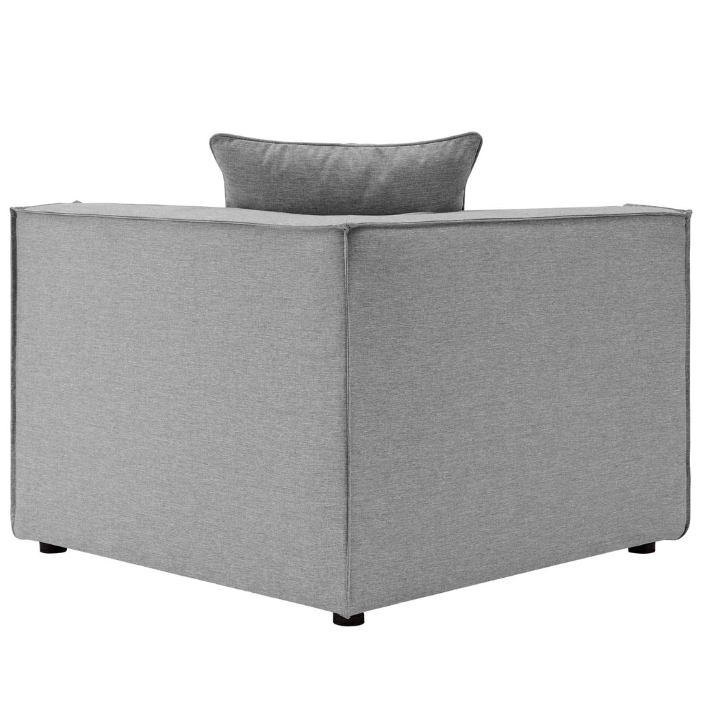 Saybrook 7-Piece Outdoor Patio Upholstered Sectional Sofa by Modway