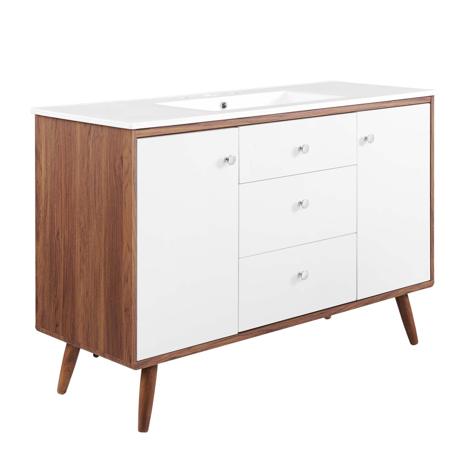 Transmit 48" Single Sink Bathroom Vanity by Modway