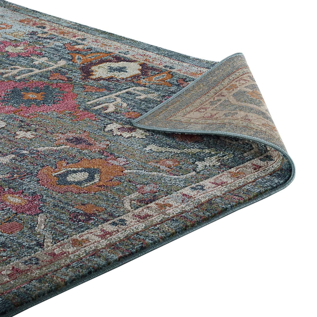 Tribute Every Distressed Vintage Floral 5x8 Area Rug by Modway
