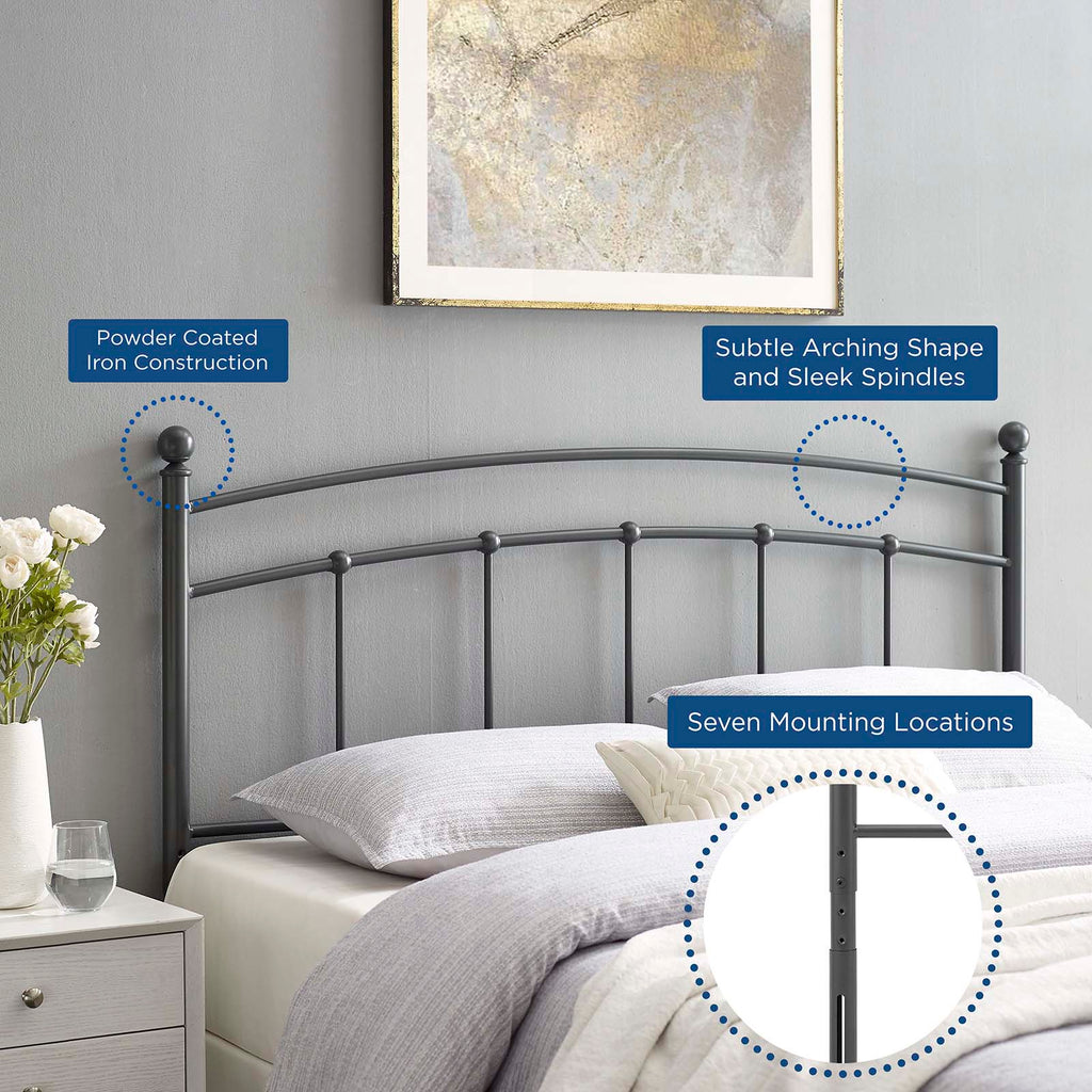 Abigail Metal Twin Headboard by Modway