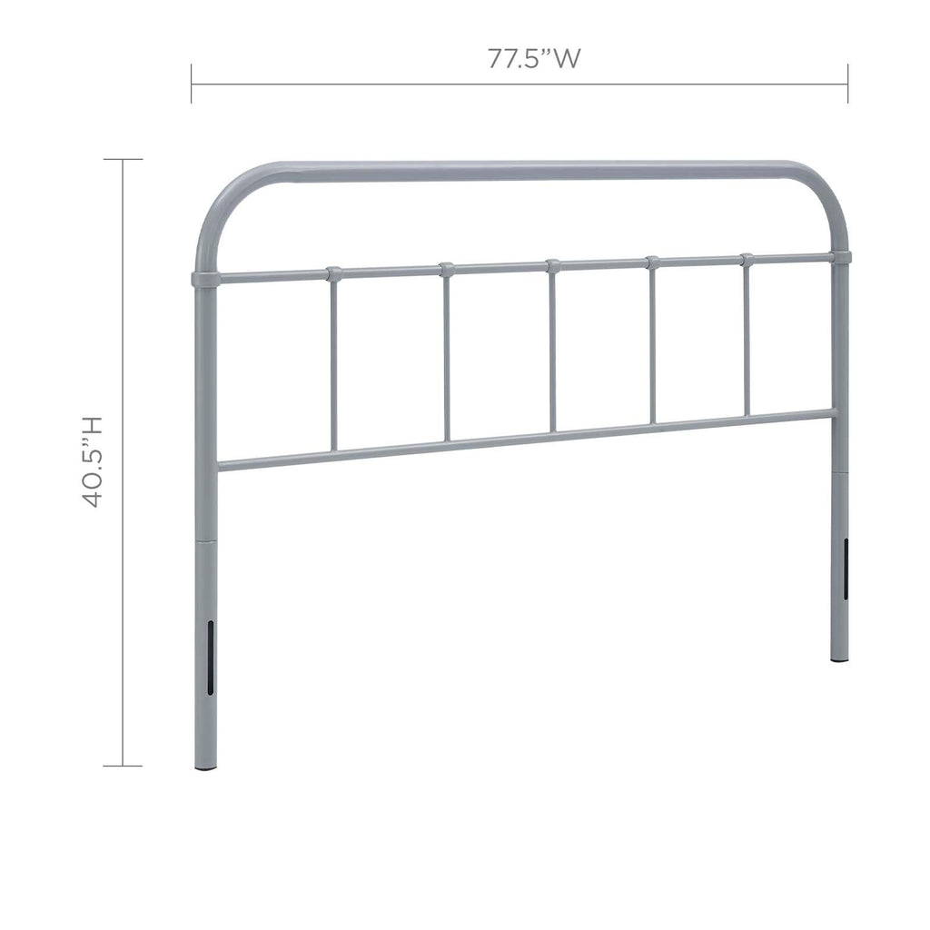 Serena King Steel Headboard by Modway
