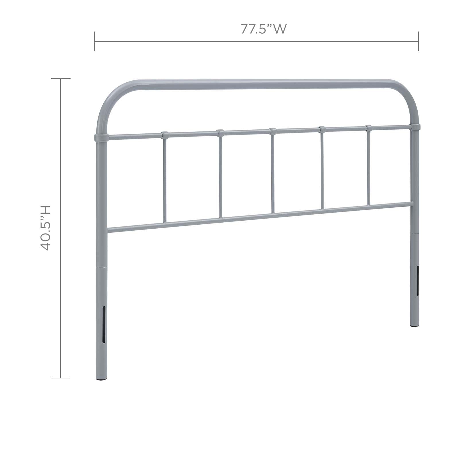 Serena King Steel Headboard by Modway