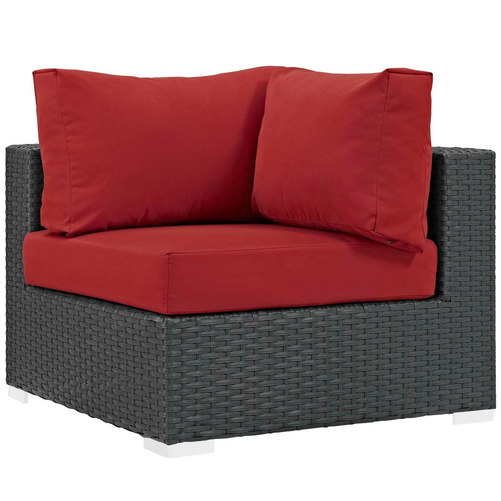 Sojourn Outdoor Patio Sunbrella¨ Corner by Modway