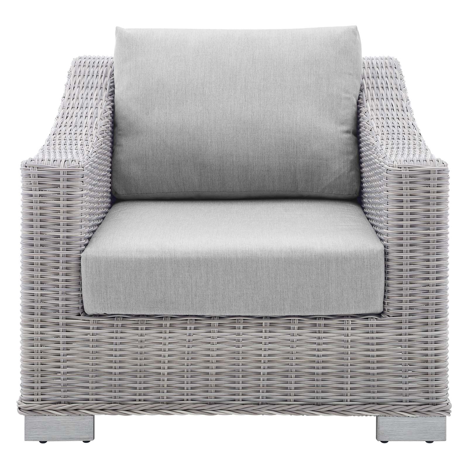 Conway Sunbrella¨ Outdoor Patio Wicker Rattan Armchair by Modway