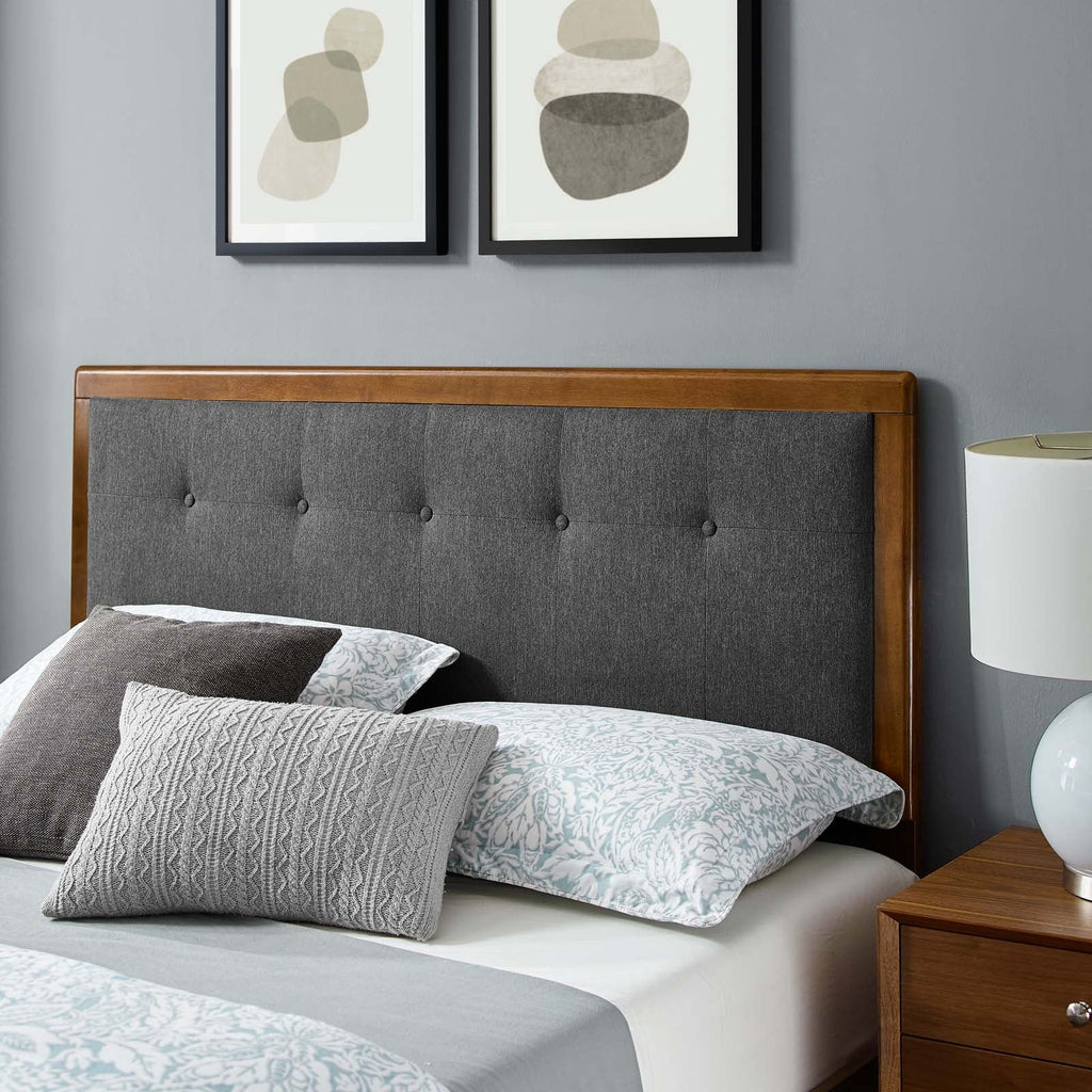 Willow Wood Queen Platform Bed With Splayed Legs by Modway