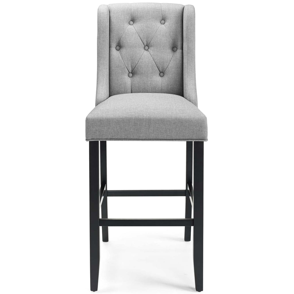 Baronet Upholstered Fabric Bar Stool Set of 2 by Modway