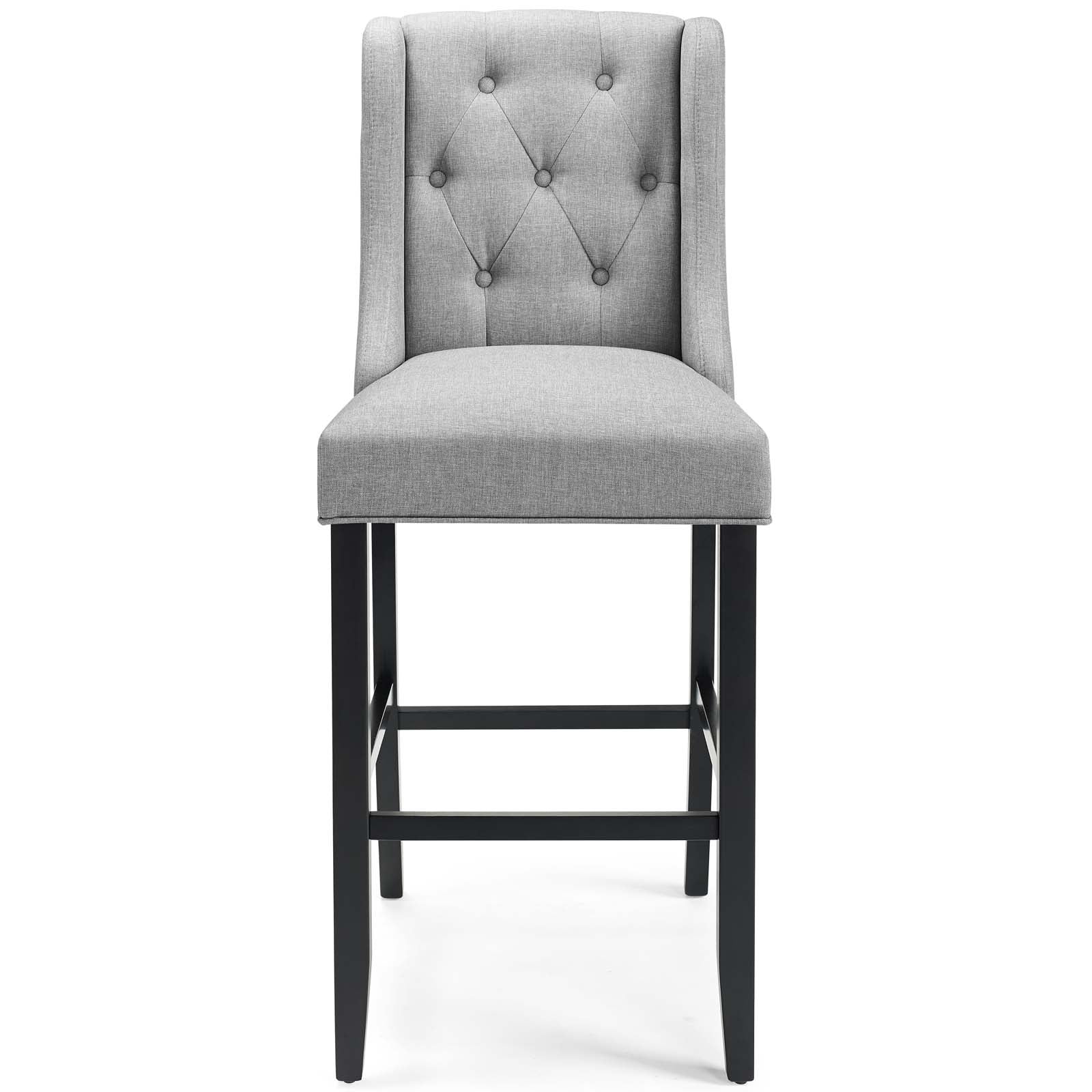 Baronet Upholstered Fabric Bar Stool Set of 2 by Modway