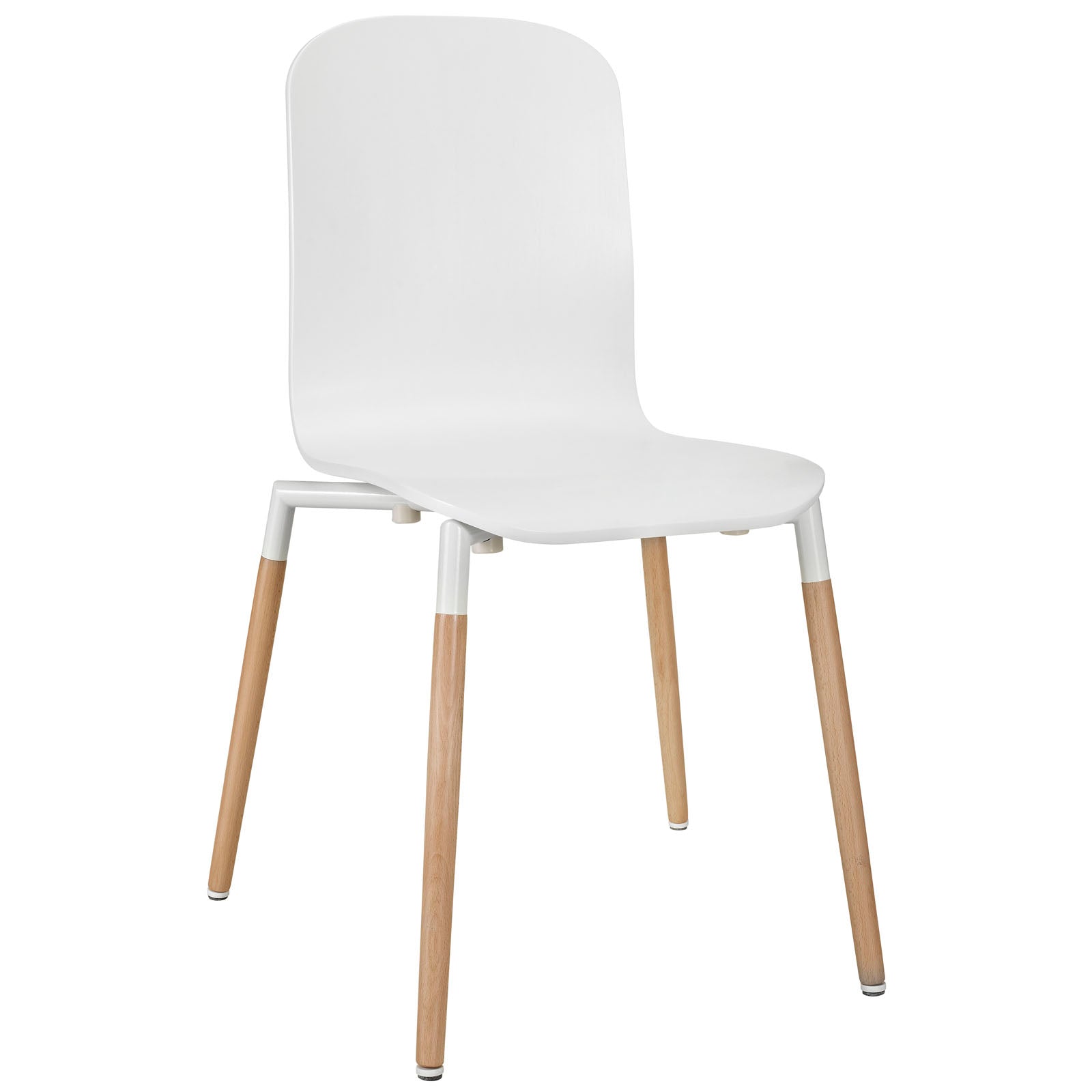 Stack Dining Wood Side Chair by Modway