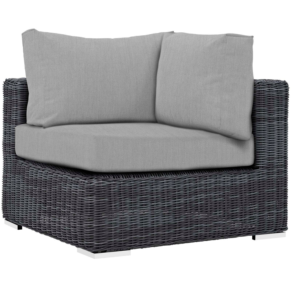 Summon 10 Piece Outdoor Patio Sunbrella¨ Sectional Set by Modway