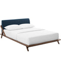 Luella Upholstered Fabric Queen Platform Bed by Modway