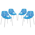 Stencil Dining Side Chair Set of 4 by Modway