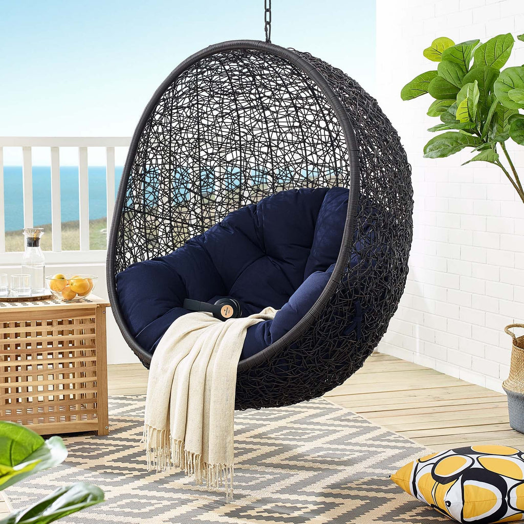 Encase Sunbrella¨ Swing Outdoor Patio Lounge Chair by Modway