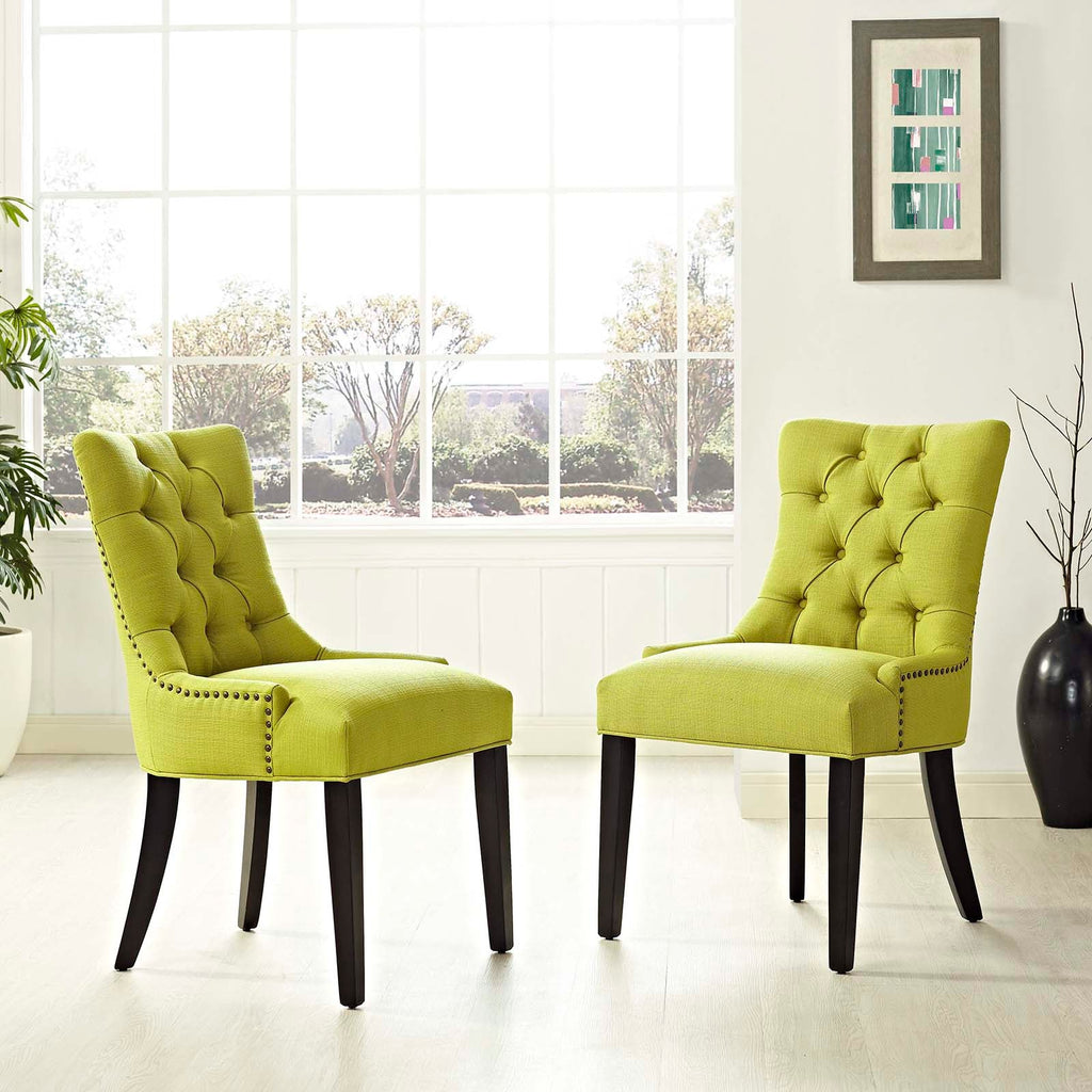 Regent Fabric Dining Side Chair Set of 2 by Modway