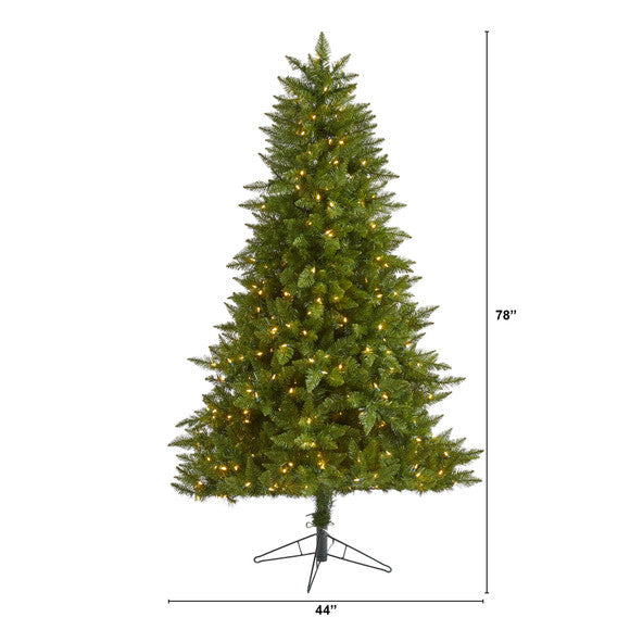6.5' Vermont Spruce Artificial Christmas Tree