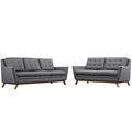 Beguile Upholstered Fabric Living Room Set Set of 2 by Modway