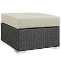 Sojourn Outdoor Patio Sunbrella¨ Ottoman by Modway