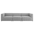 Bartlett 3-Piece Upholstered Fabric Sofa by Modway
