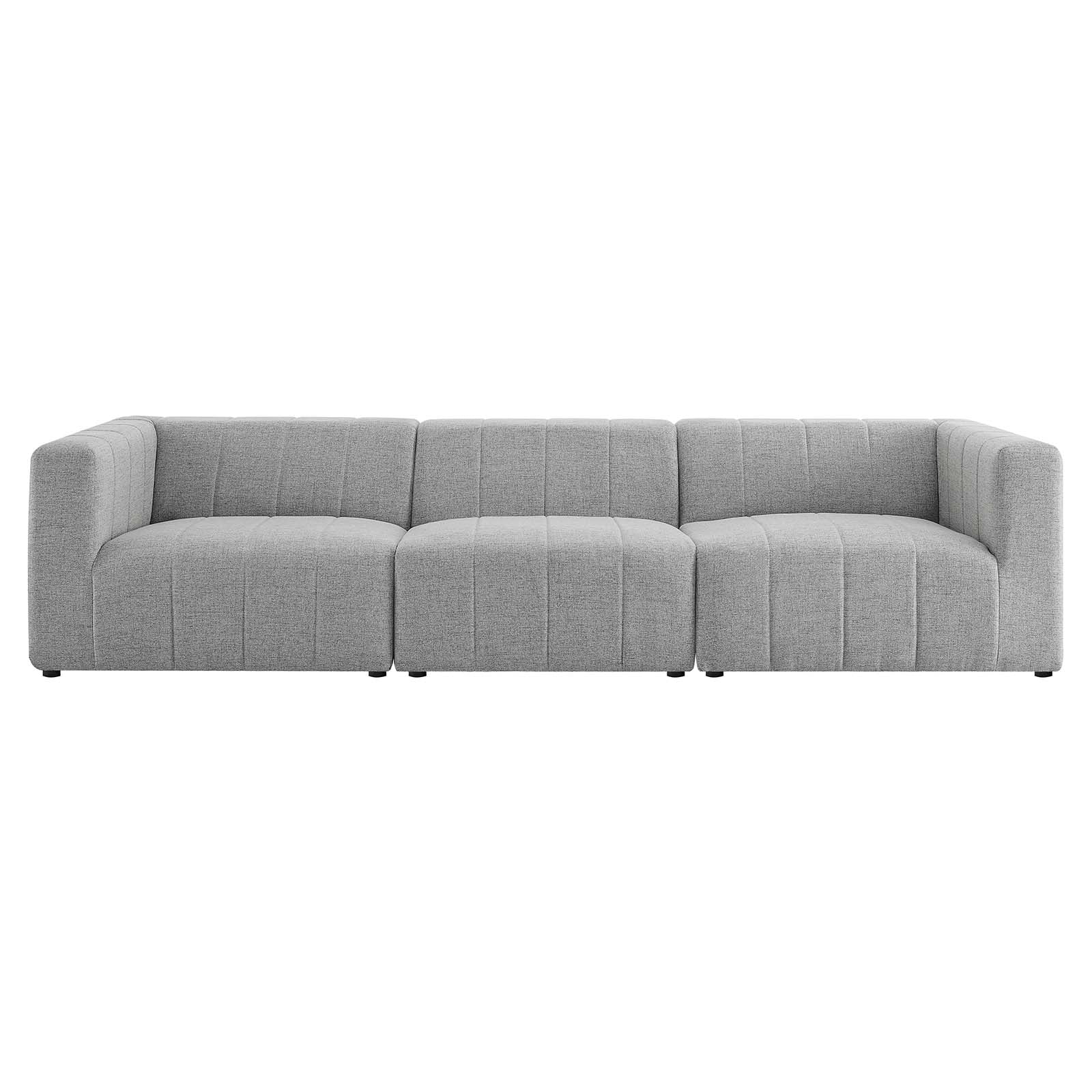 Bartlett 3-Piece Upholstered Fabric Sofa by Modway
