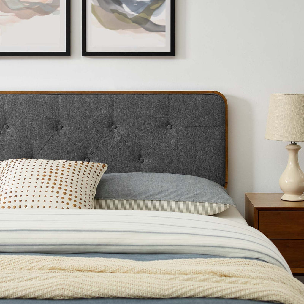 Bridgette Wood Full Platform Bed With Splayed Legs by Modway