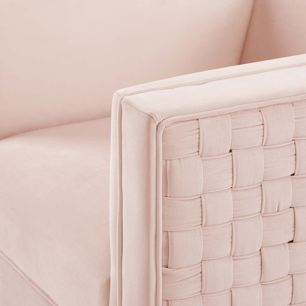 Resonate Performance Velvet Armchair by Modway