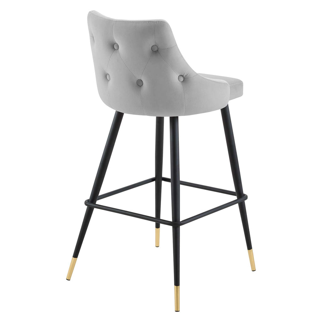 Adorn Performance Velvet Bar Stool by Modway