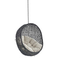 Encase Sunbrella¨ Fabric Swing Outdoor Patio Lounge Chair Without Stand by Modway