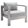 Shore Sunbrella¨ Fabric Aluminum Outdoor Patio Armchair by Modway
