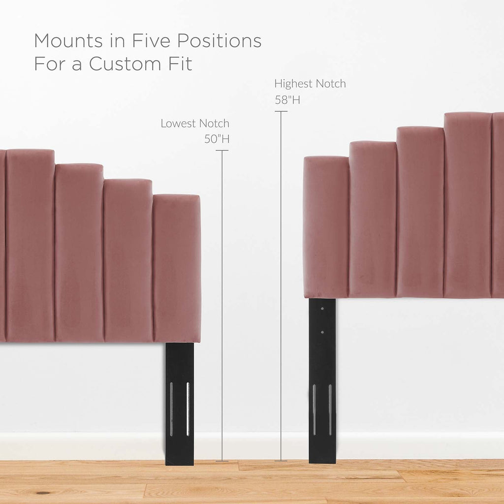 Noelle Performance Velvet Twin Headboard by Modway