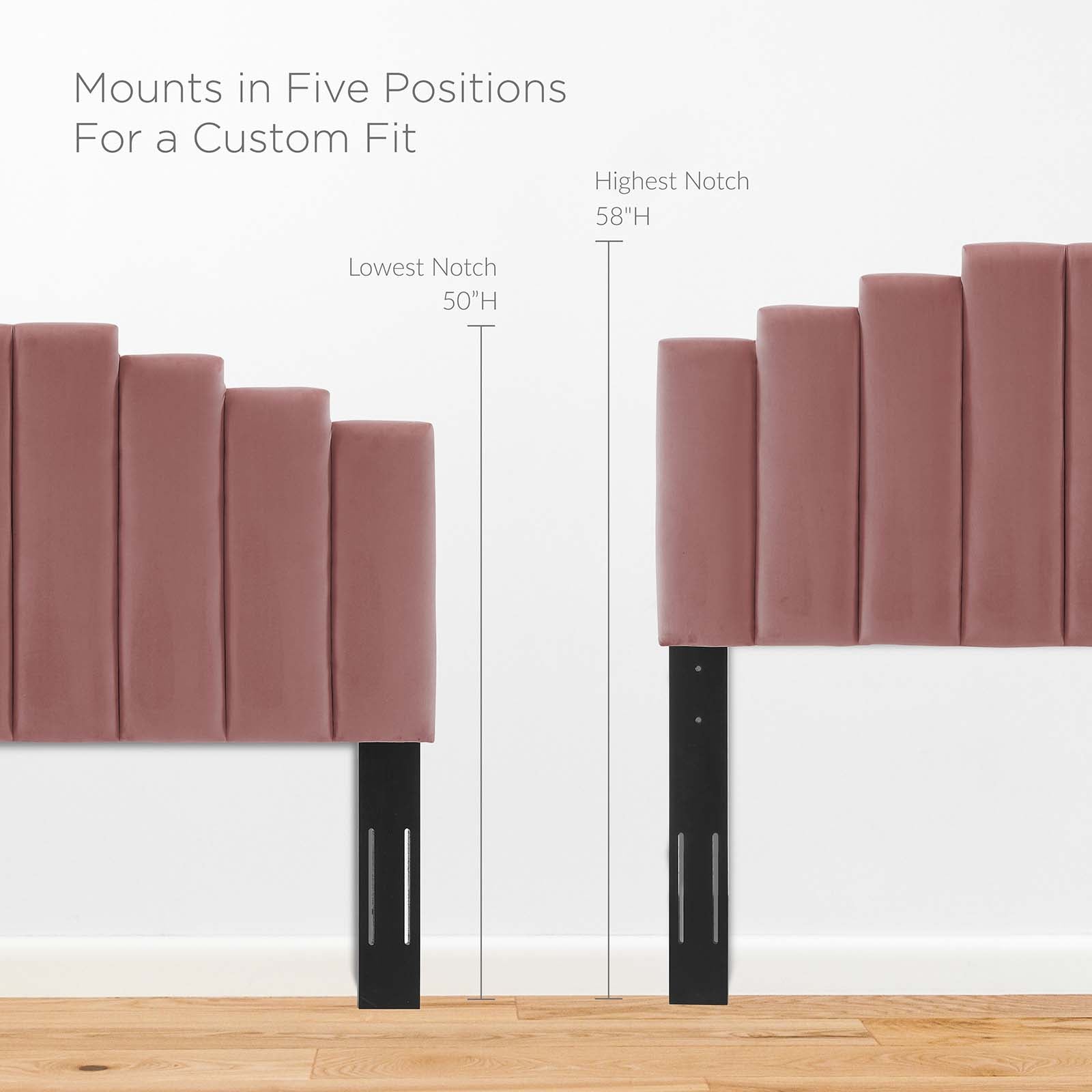 Noelle Performance Velvet Twin Headboard by Modway