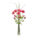 Poppy and Grass Artificial Arrangement