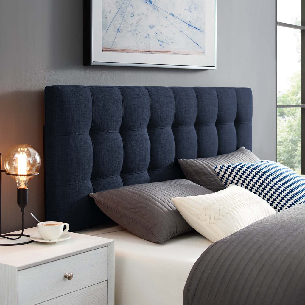 Lily Upholstered Fabric Queen Headboard by Modway
