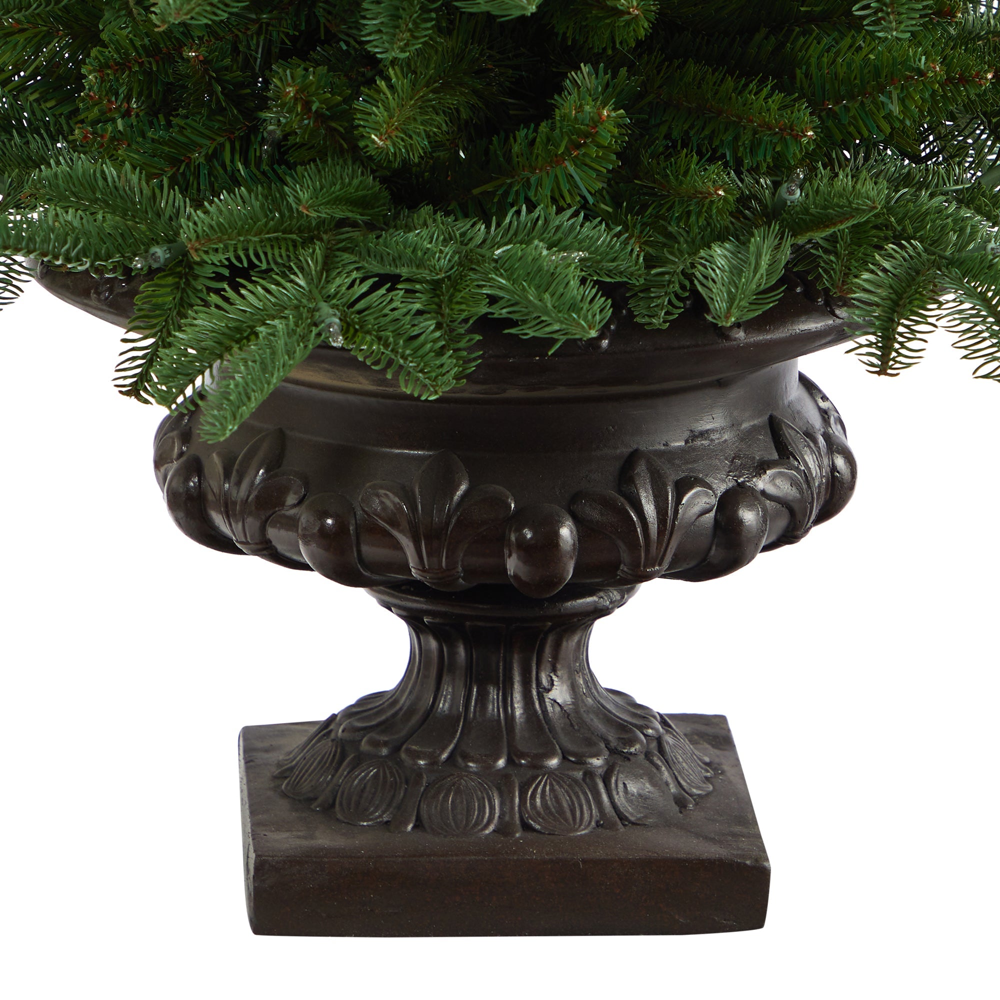 3.5' South Carolina Spruce Artificial Christmas Tree w/ 100 White Warm Light