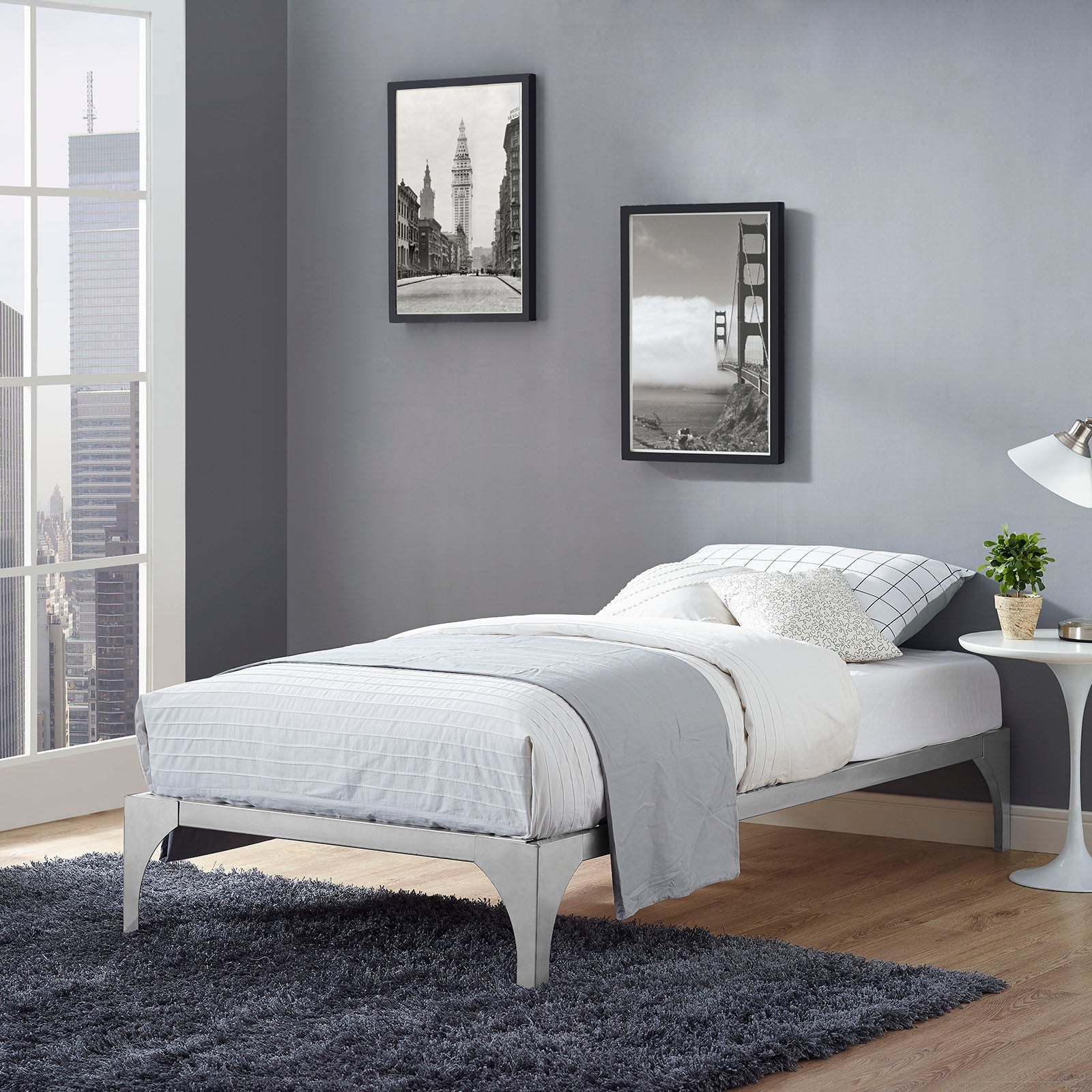 Ollie Twin Bed Frame by Modway