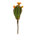 10"  Flowering Cactus Artificial Plant (Set of 12)