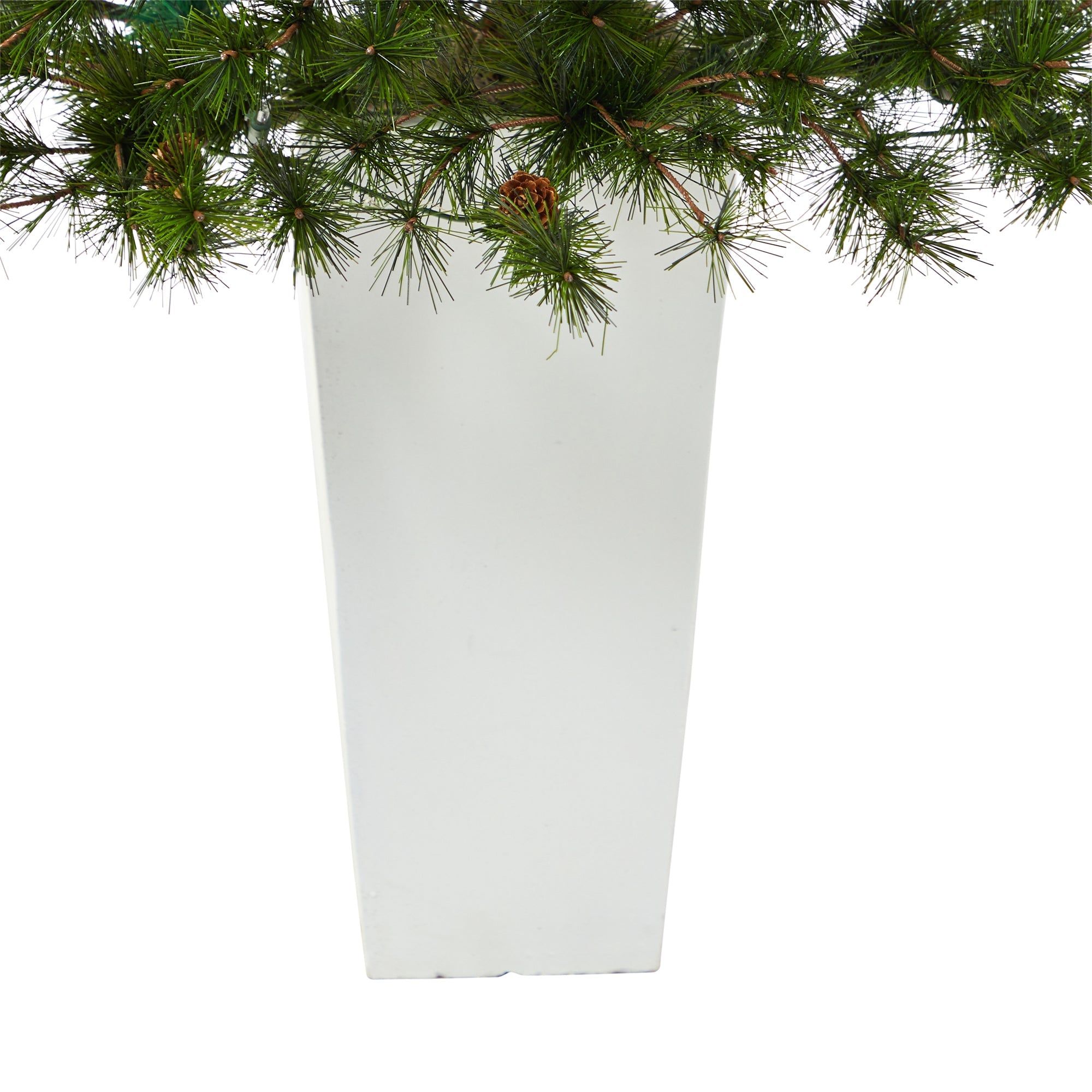44' Colorado Mountain Pine Artificial Christmas Tree w/ 50 Clear Lights