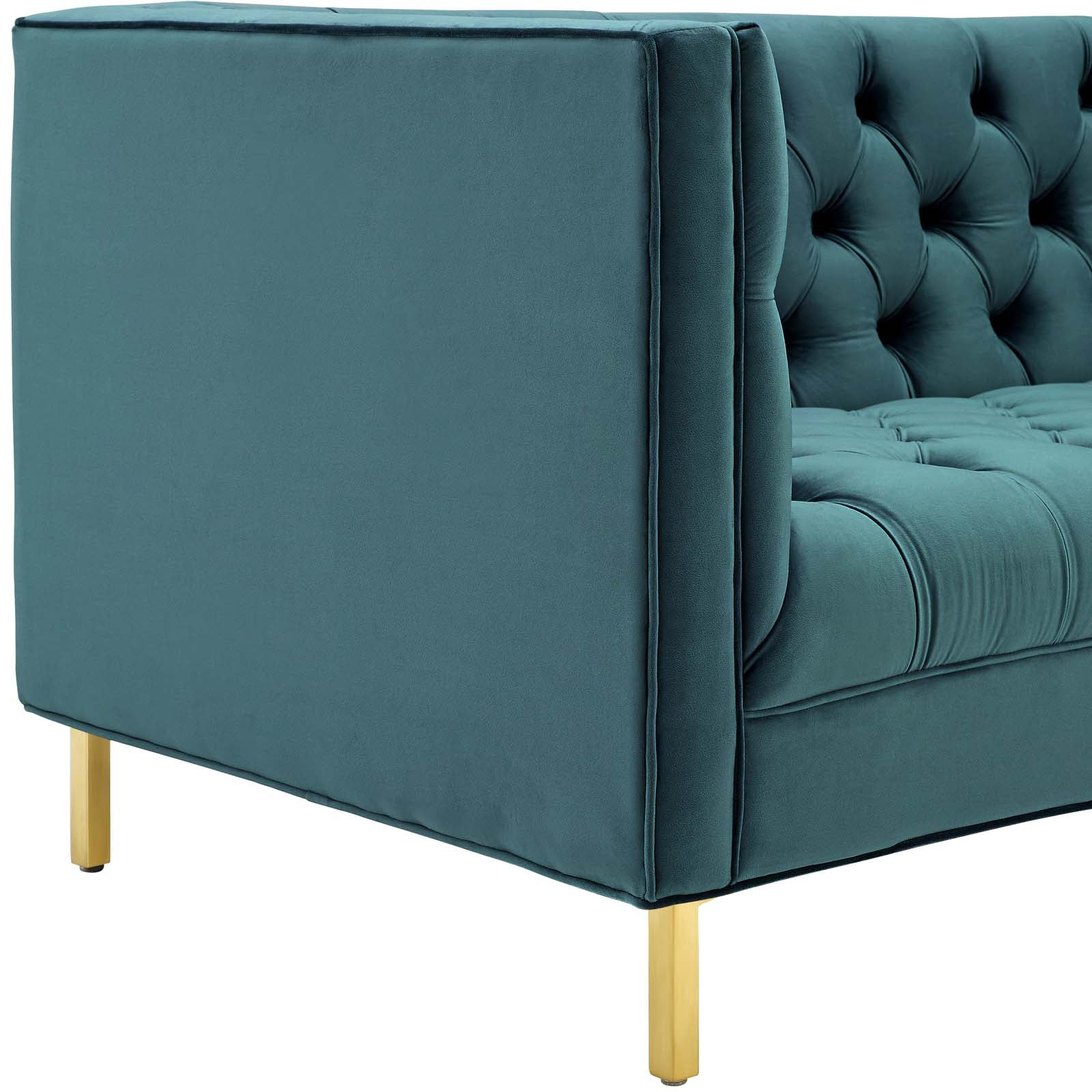 Delight Tufted Button Performance Velvet Sofa by Modway