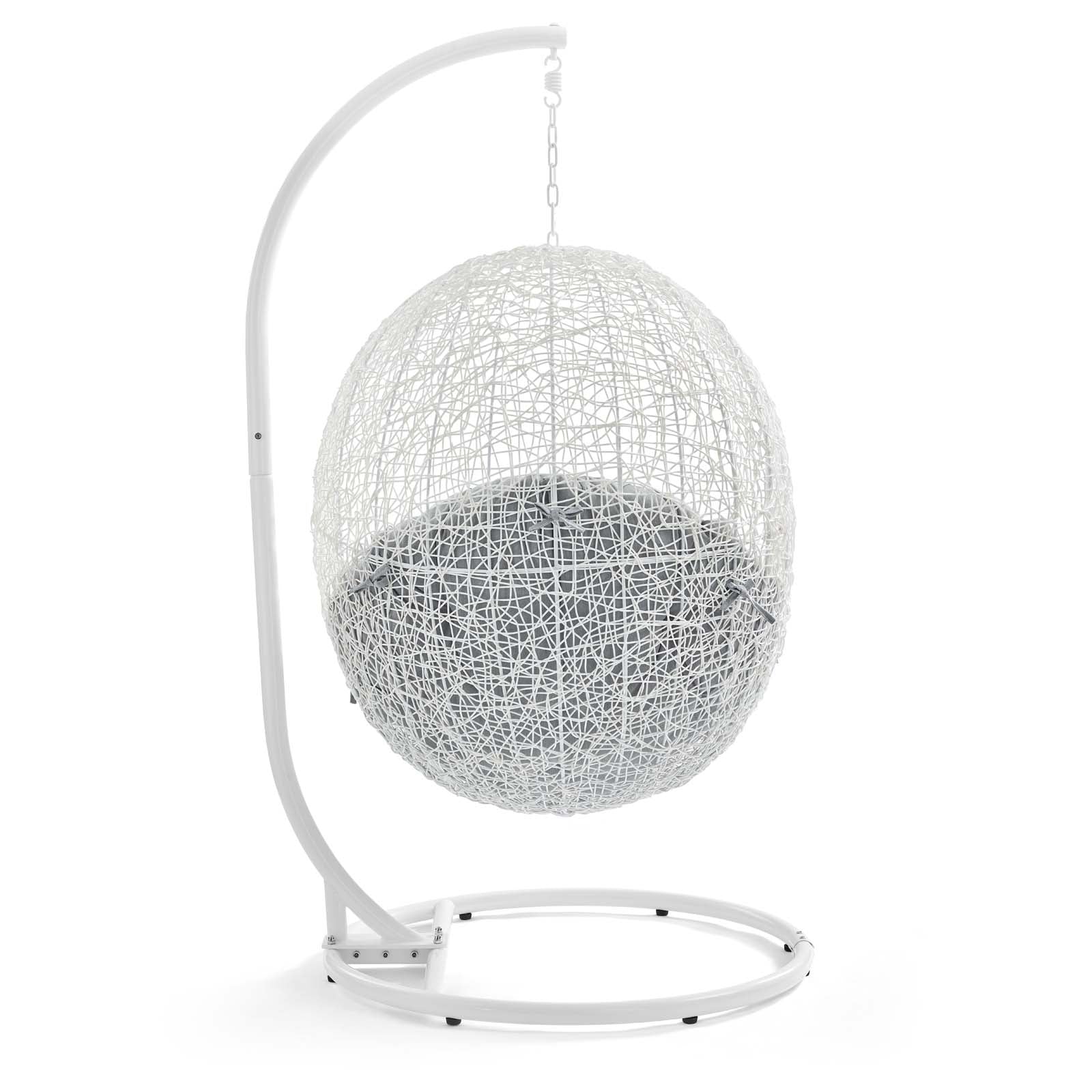 Hide Outdoor Patio Sunbrella¨ Swing Chair With Stand by Modway
