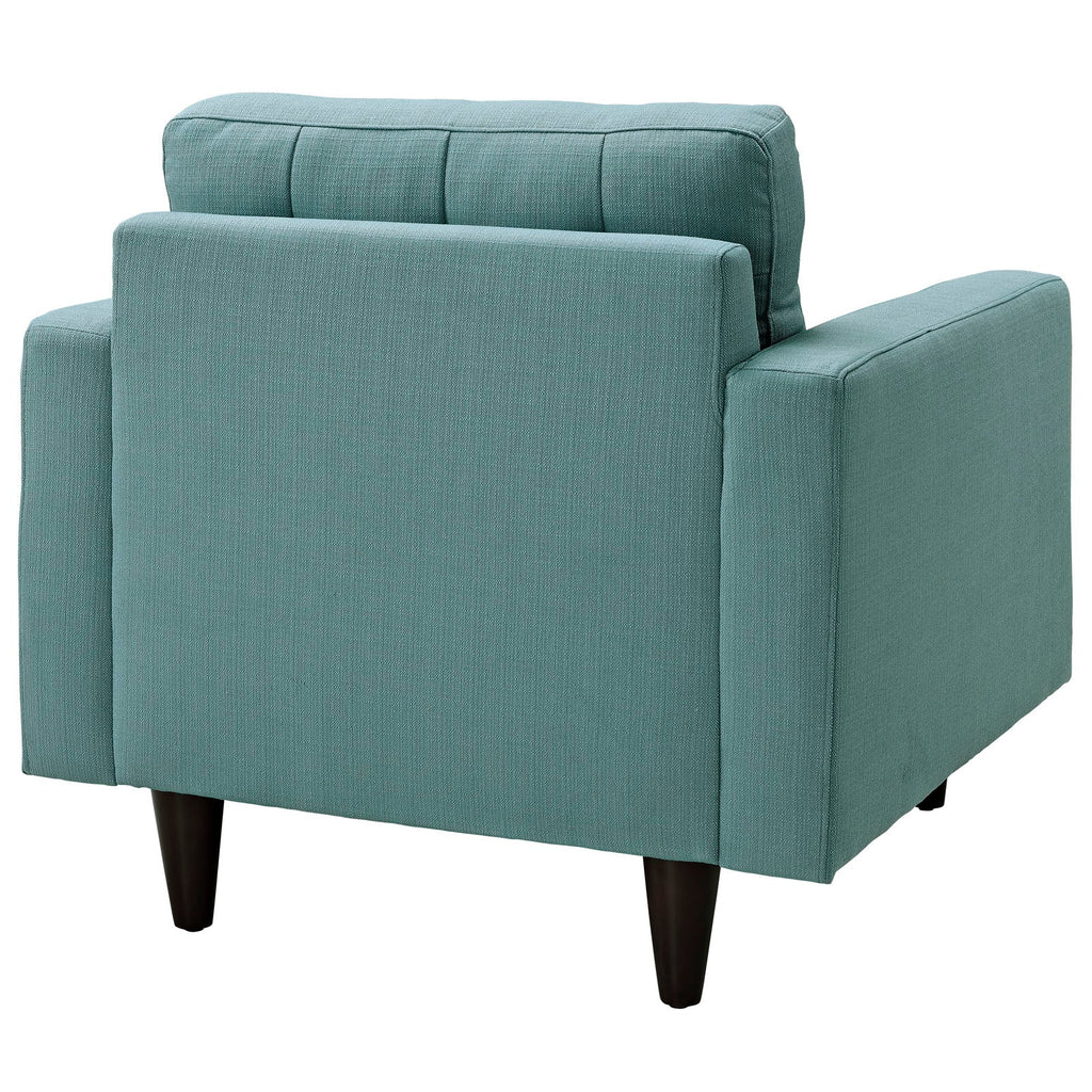 Empress Upholstered Fabric Armchair Set of 2 by Modway