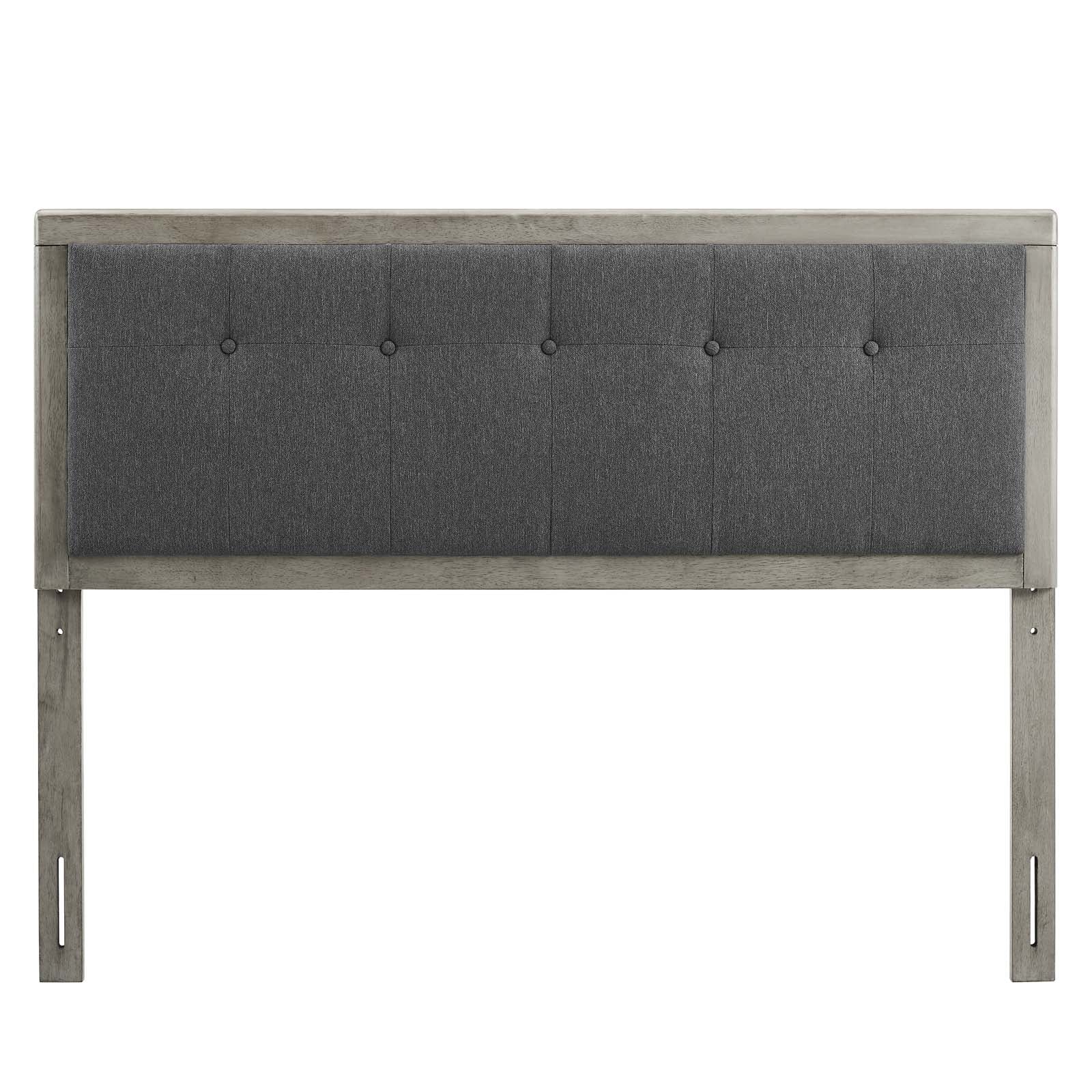 Draper Tufted Fabric and Wood Queen Headboard by Modway