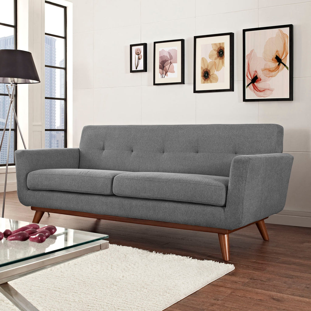 Engage Upholstered Fabric Loveseat by Modway