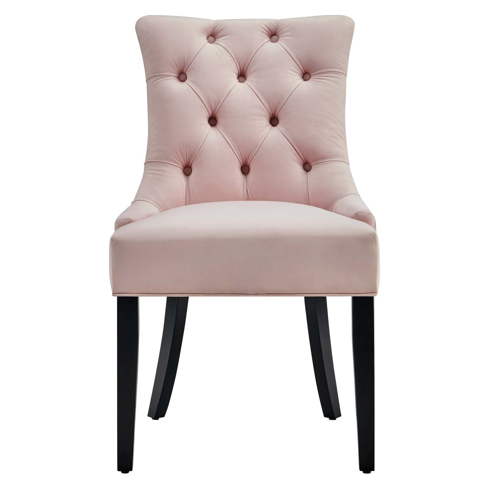 Regent Tufted Performance Velvet Dining Side Chairs Set of 2 by Modway