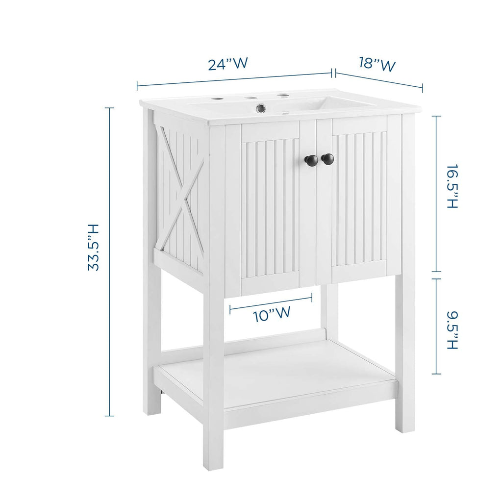 Steam 24" Bathroom Vanity by Modway