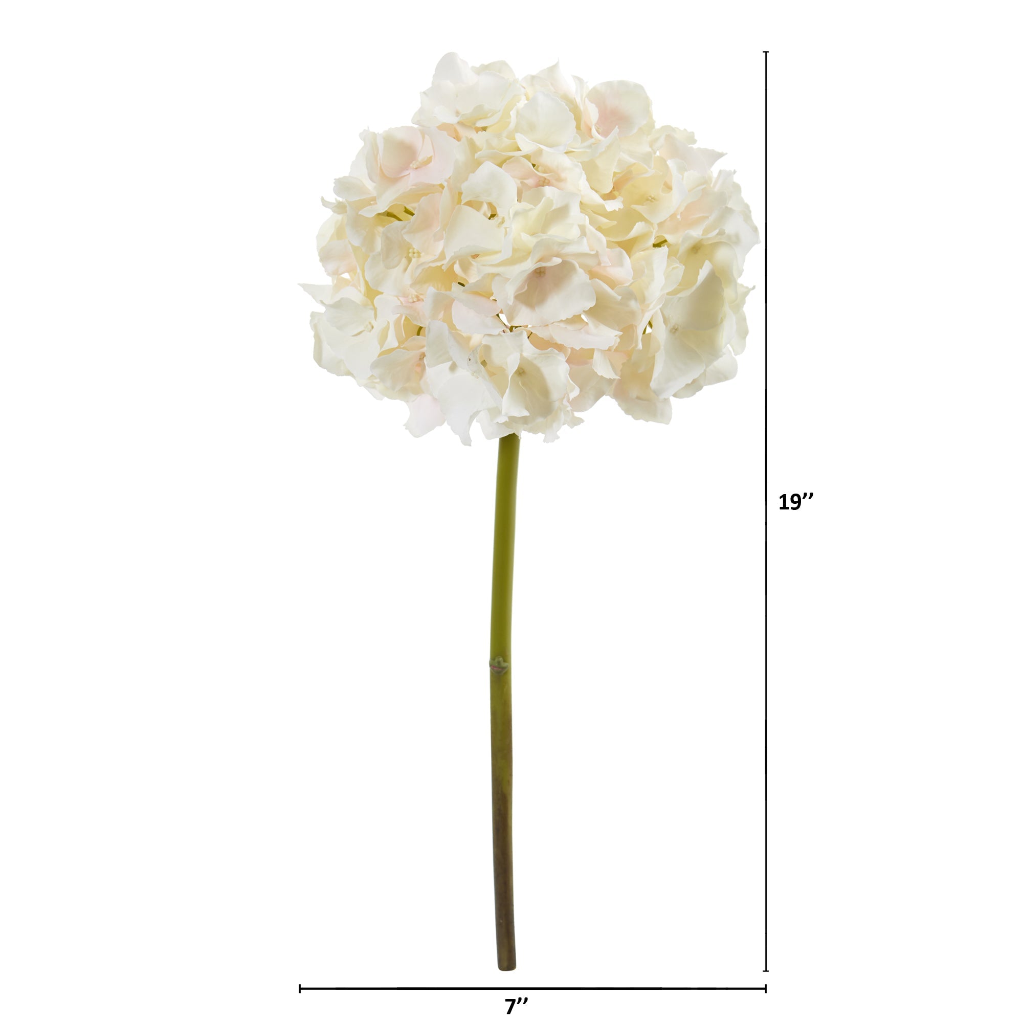 19" Hydrangea Artificial Flower (Set of 6)